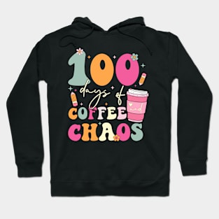 100 Days of Coffee and Chaos Hoodie